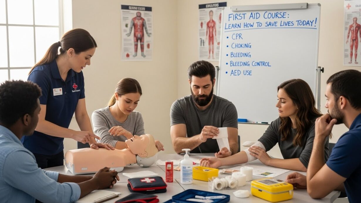 Curso de Primeiros Socorros: Aprenda a Salvar Vidas Hoje!